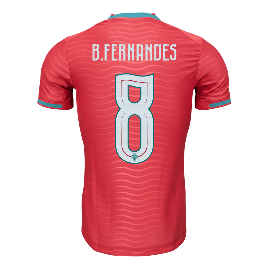 B.FERNANDES #8 Men's Portugal World Cup 2026 Player Version Home Soccer Jersey - Slim Fit product view 8