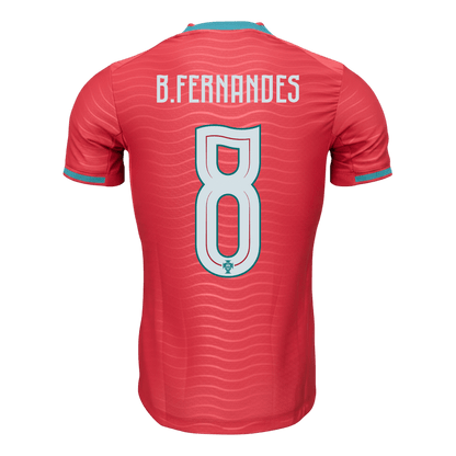 B.FERNANDES #8 Men's Portugal World Cup 2026 Player Version Home Soccer Jersey - Slim Fit product view 8