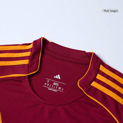 Men's Roma 2025/26 Home Soccer Jersey Kit