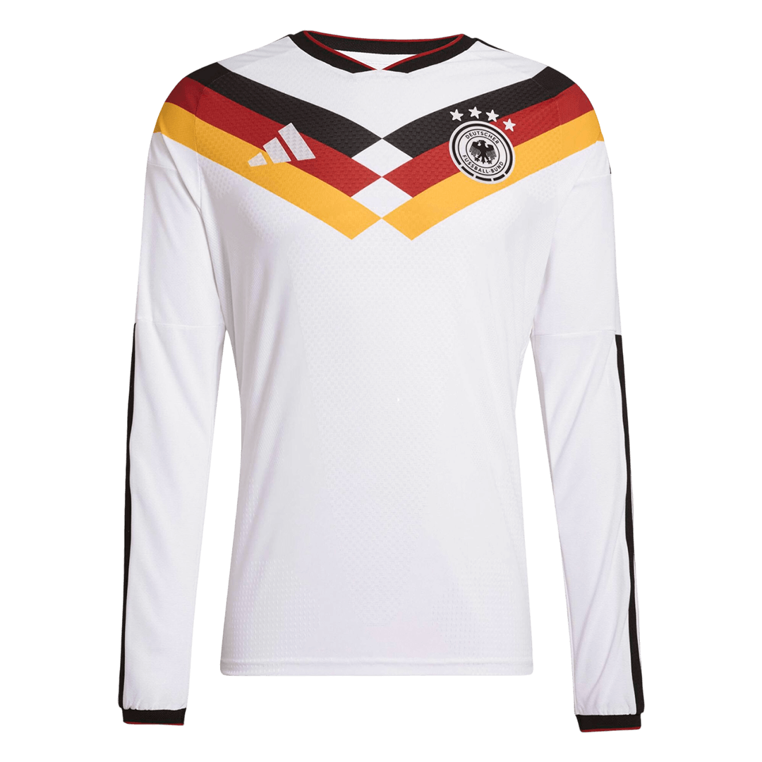 Men's Germany World Cup 2026 Home Long Sleeve Soccer Jersey product view 1