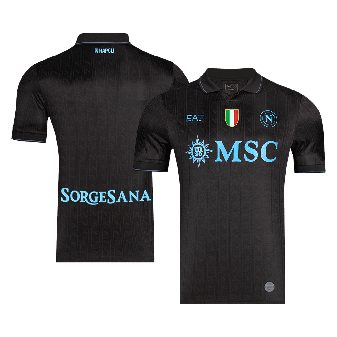 Men's Napoli 2025/26 Third Away Soccer Jersey