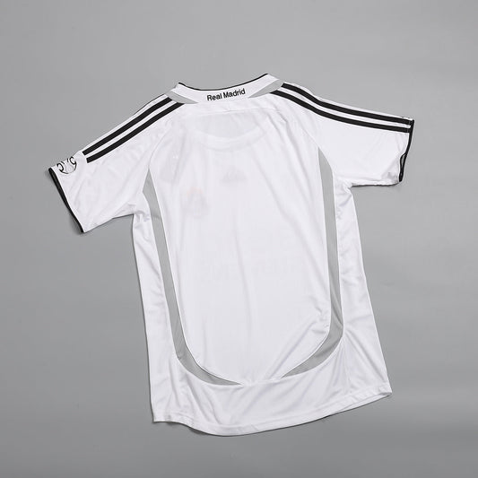 Retro BECKHAM #23 Men's Real Madrid 2006/07 Home Soccer Jersey product view 2
