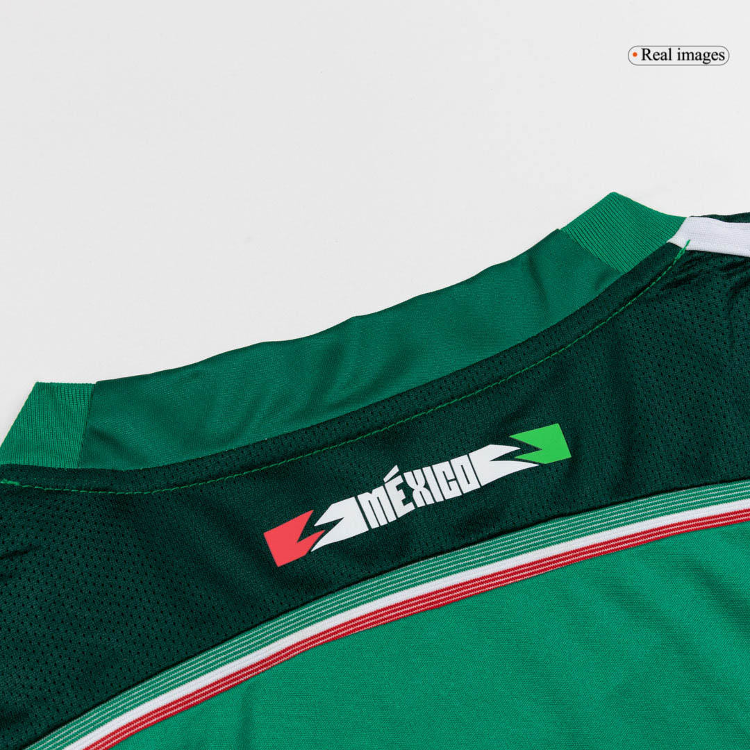 Retro Men's Mexico 2014 Home Soccer Jersey product view 2