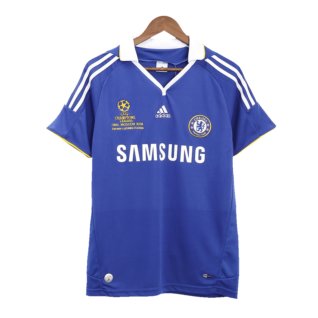Retro Men's Chelsea UCL UCL Final 2008 Home Soccer Jersey product view 1