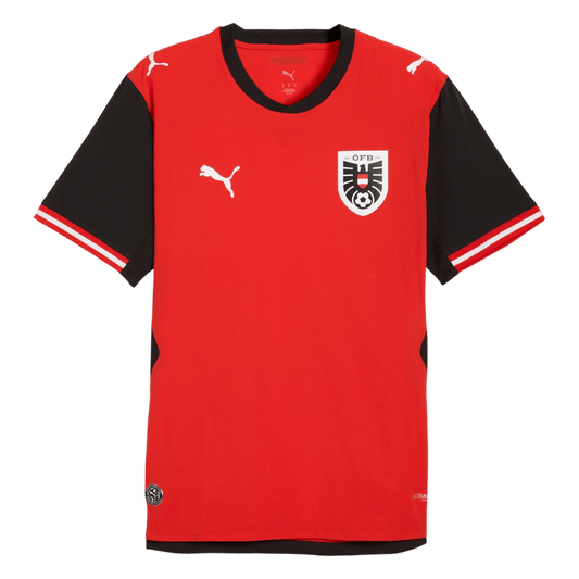 Men's Austria World Cup 2026 Player Version Home Soccer Jersey - Slim Fit product view 1