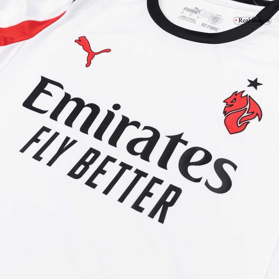 Men's AC Milan 2025/26 Away Long Sleeve Soccer Jersey product view 6