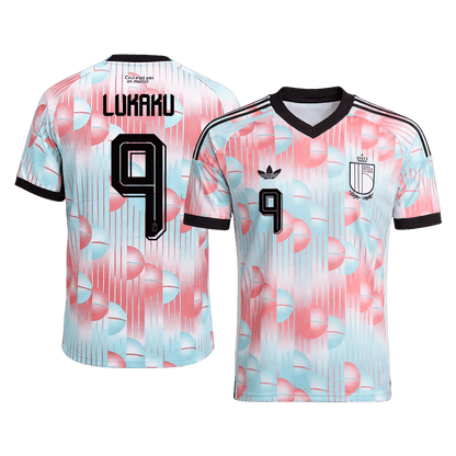 LUKAKU #9 Men's Belgium World Cup 2026 Away Soccer Jersey product view 1