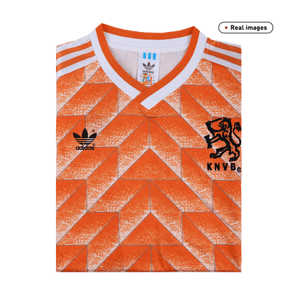 Retro Men's Netherlands 1988 Home Soccer Jersey product view 5