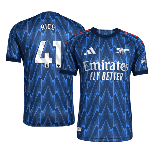 RICE #41 Men's Arsenal 2025/26 Player Version Away Soccer Jersey - Slim Fit product view 1