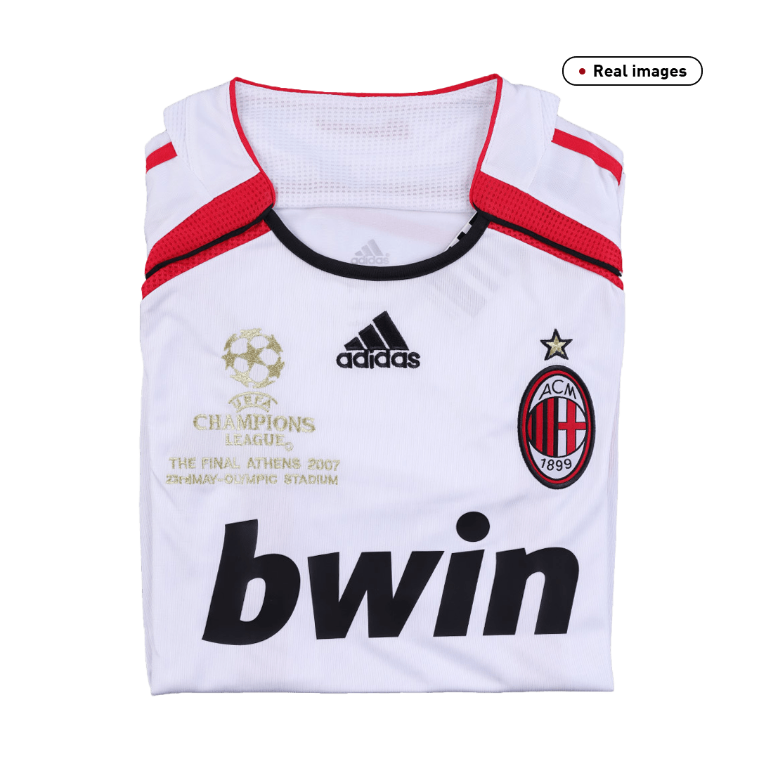 Retro RONALDO #99 Men's AC Milan UCL 2006/07 Away Soccer Jersey product view 5