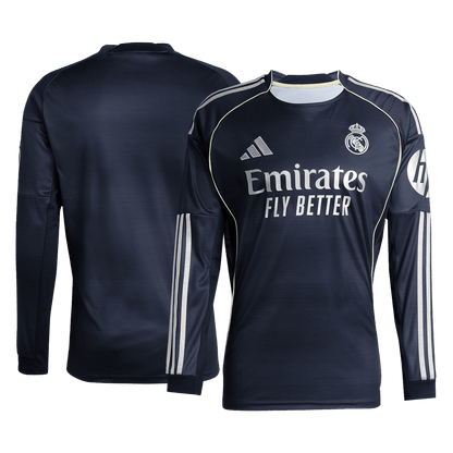 Men's Real Madrid 2025/26 Away Long Sleeve Soccer Jersey product view 11