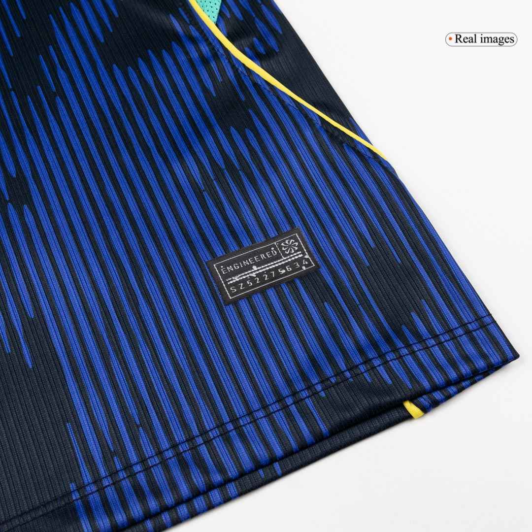 JOÃO PEDRO #22 Men's Brazil World Cup 2026 Away Soccer Jersey product view 3