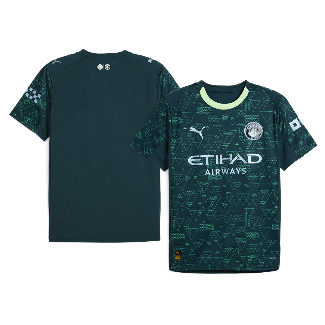Men's Manchester City 2025/26 Fourth Away Soccer Jersey product view 10