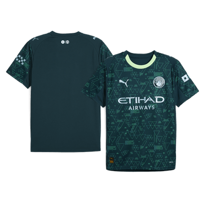 Men's Manchester City 2025/26 Fourth Away Soccer Jersey product view 10