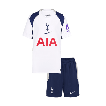Kid's Tottenham Hotspur 2025/26 Home Soccer Jersey Kit