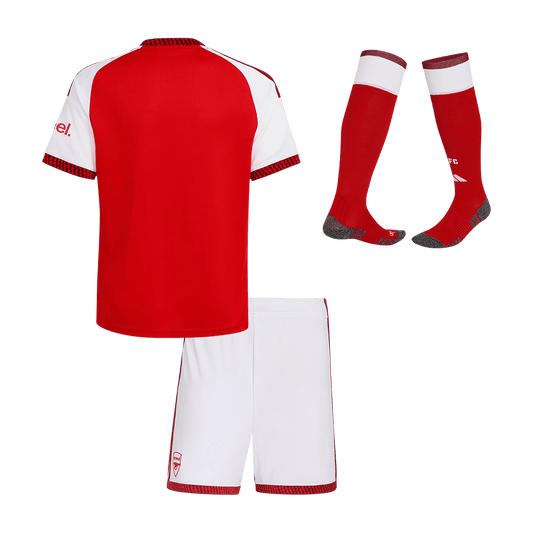 Kid's Arsenal 2026/27 Home Soccer Jersey Full Kit
