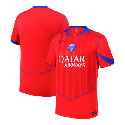 Men's PSG 2025/26 Third Away Soccer Jersey Kit