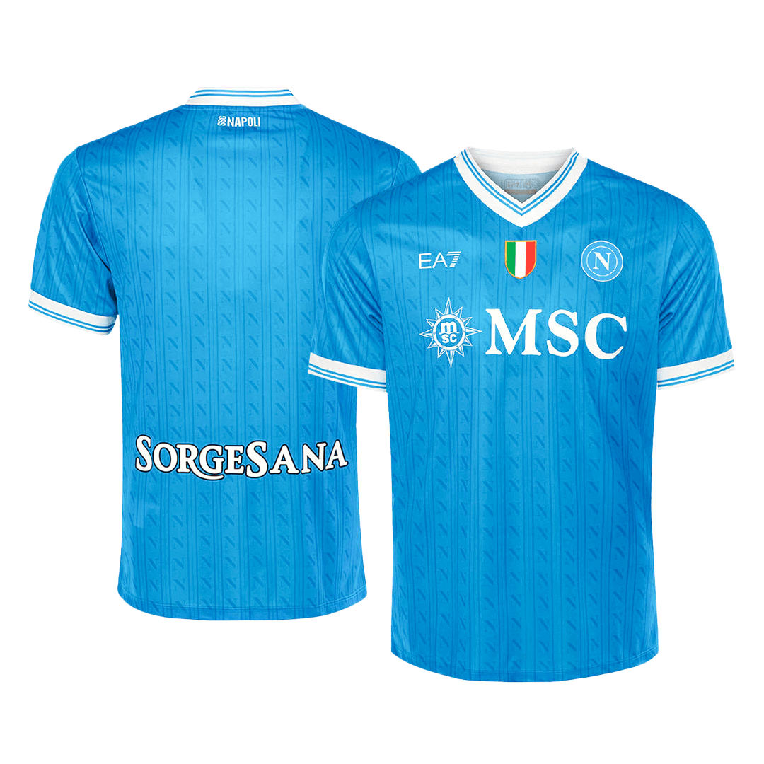 Men's Napoli 2025/26 Home Soccer Jersey product view 8
