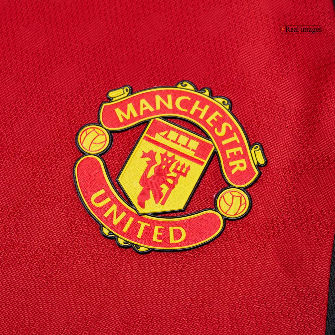 Men's Manchester United 2025/26 Player Version Home Soccer Jersey - Slim Fit product view 7