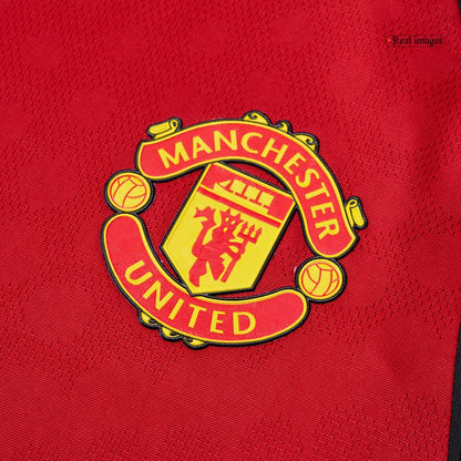 Men's Manchester United 2025/26 Player Version Home Soccer Jersey - Slim Fit product view 7