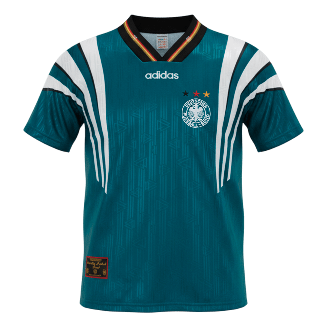 Retro Men's Germany 1996/97 Away Soccer Jersey product view 1