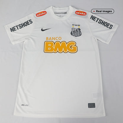 Retro NEYMAR JR #11 Men's Santos FC 2012 Home Soccer Jersey product view 3