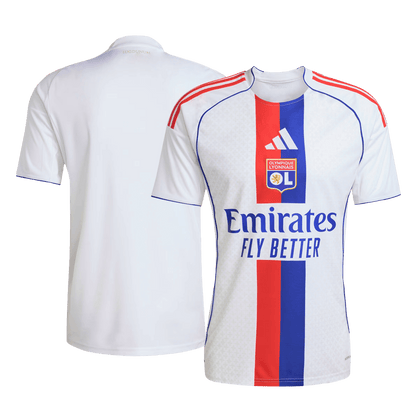 Men's Olympique Lyonnais 2025/26 Home Soccer Jersey product view 11