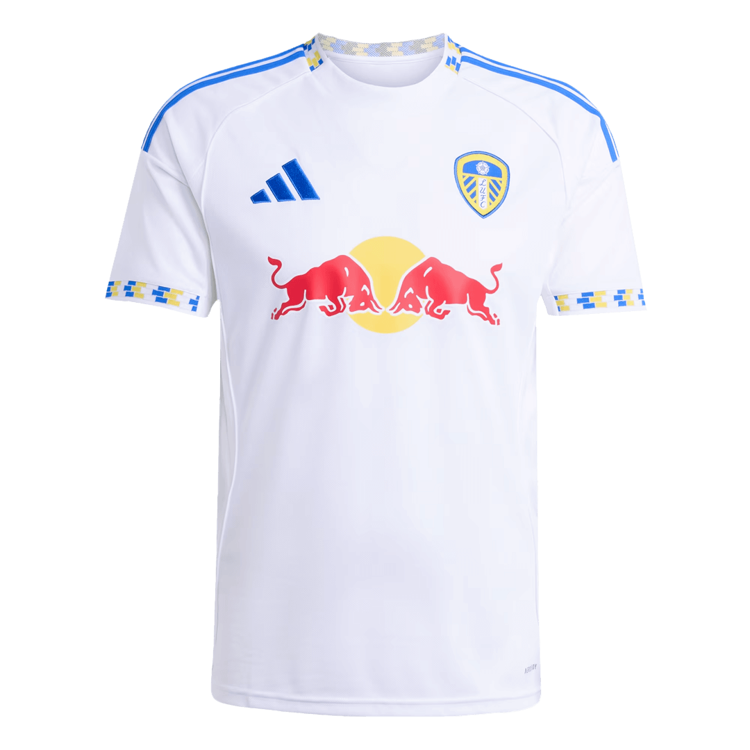 Men's Leeds United 2025/26 Home Soccer Jersey product view 1
