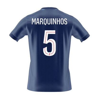 MARQUINHOS #5 Men's PSG 2025/26 Home Soccer Jersey Premium product view 2