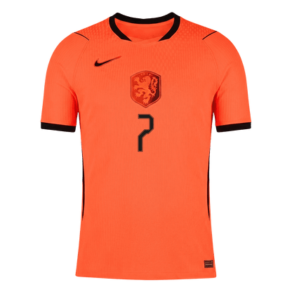XAVI #7 Men's Netherlands World Cup 2026 Player Version Home Soccer Jersey - Slim Fit product view 9