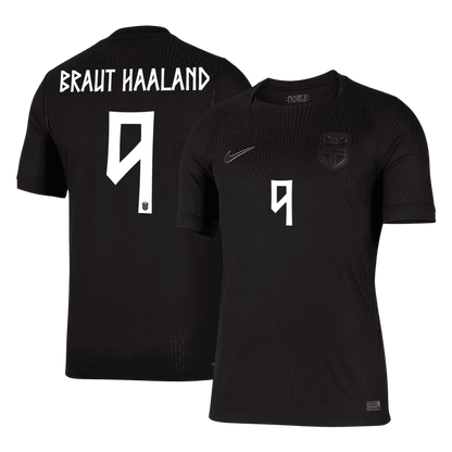 BRAUT HAALAND #9 Men's Norway World Cup 2026 Player Version Away Soccer Jersey - Slim Fit product view 1