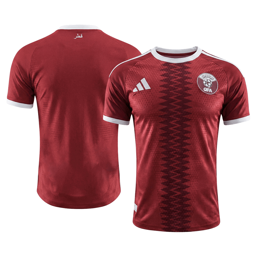 Men's Qatar World Cup 2026 Player Version Home Soccer Jersey - Slim Fit product view 9