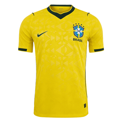 Men's Brazil World Cup 2026 Player Version Home Soccer Jersey - Slim Fit product view 1