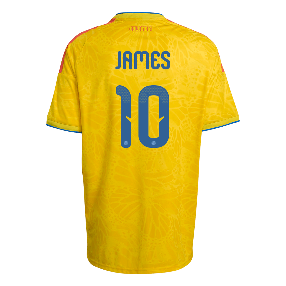 JAMES #10 Men's Colombia World Cup 2026 Home Soccer Jersey product view 9