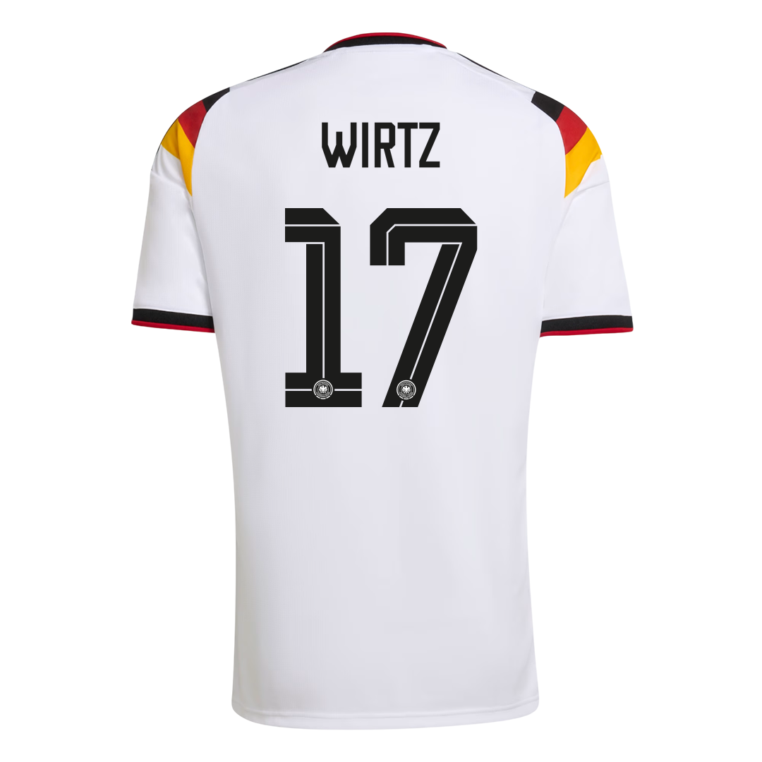 WIRTZ #17 Men's Germany World Cup 2026 Home Soccer Jersey product view 8