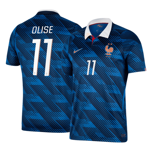 OLISE #11 Men's France World Cup 2026 Home Soccer Jersey product view 1