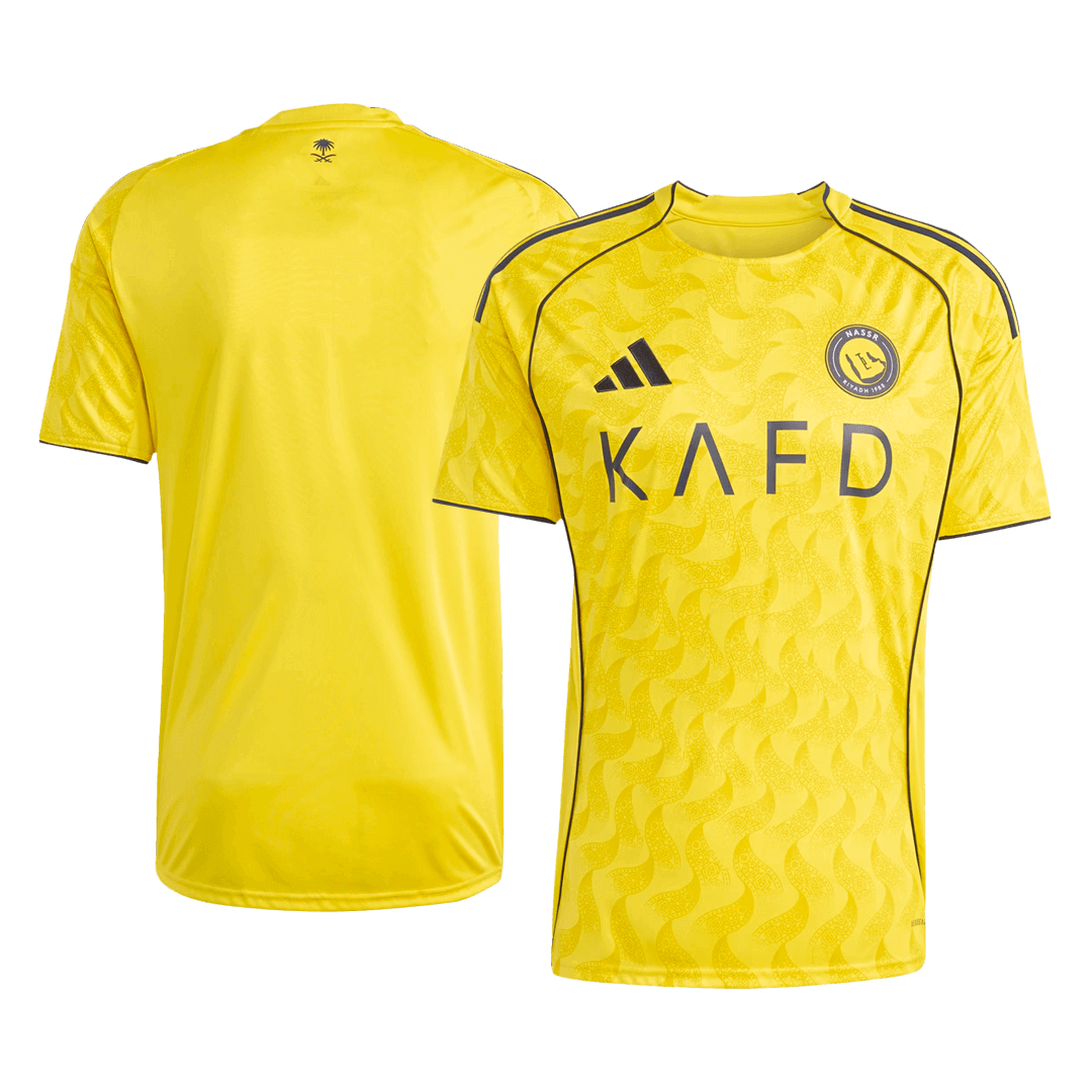 Men's Al Nassr 2025/26 Home Soccer Jersey product view 9