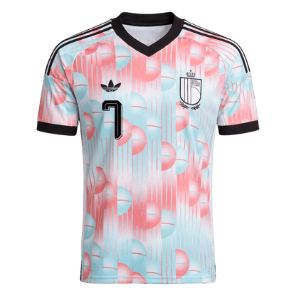 DE BRUYNE #7 Men's Belgium World Cup 2026 Away Soccer Jersey product view 8