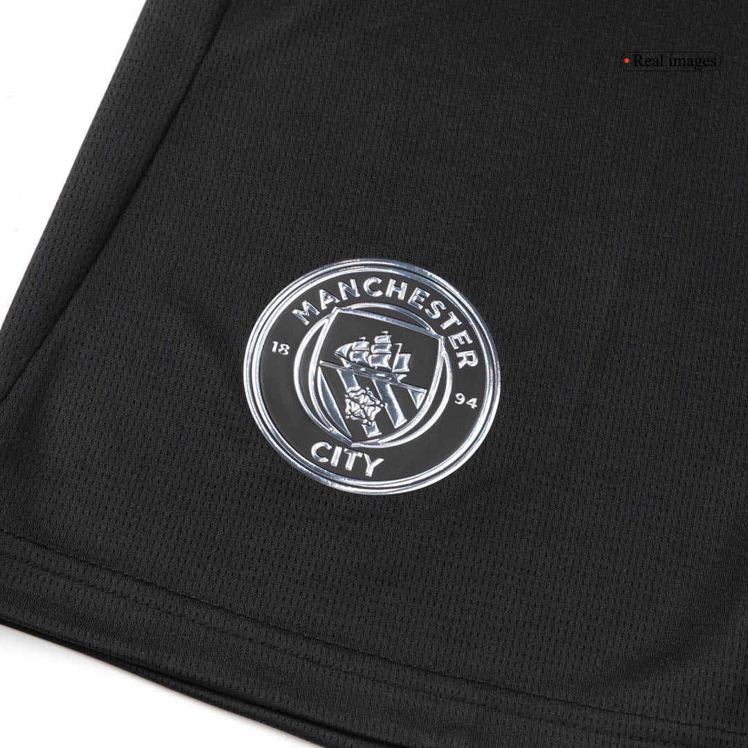 Men's Manchester City 2025/26 Away Soccer Shorts product view 4