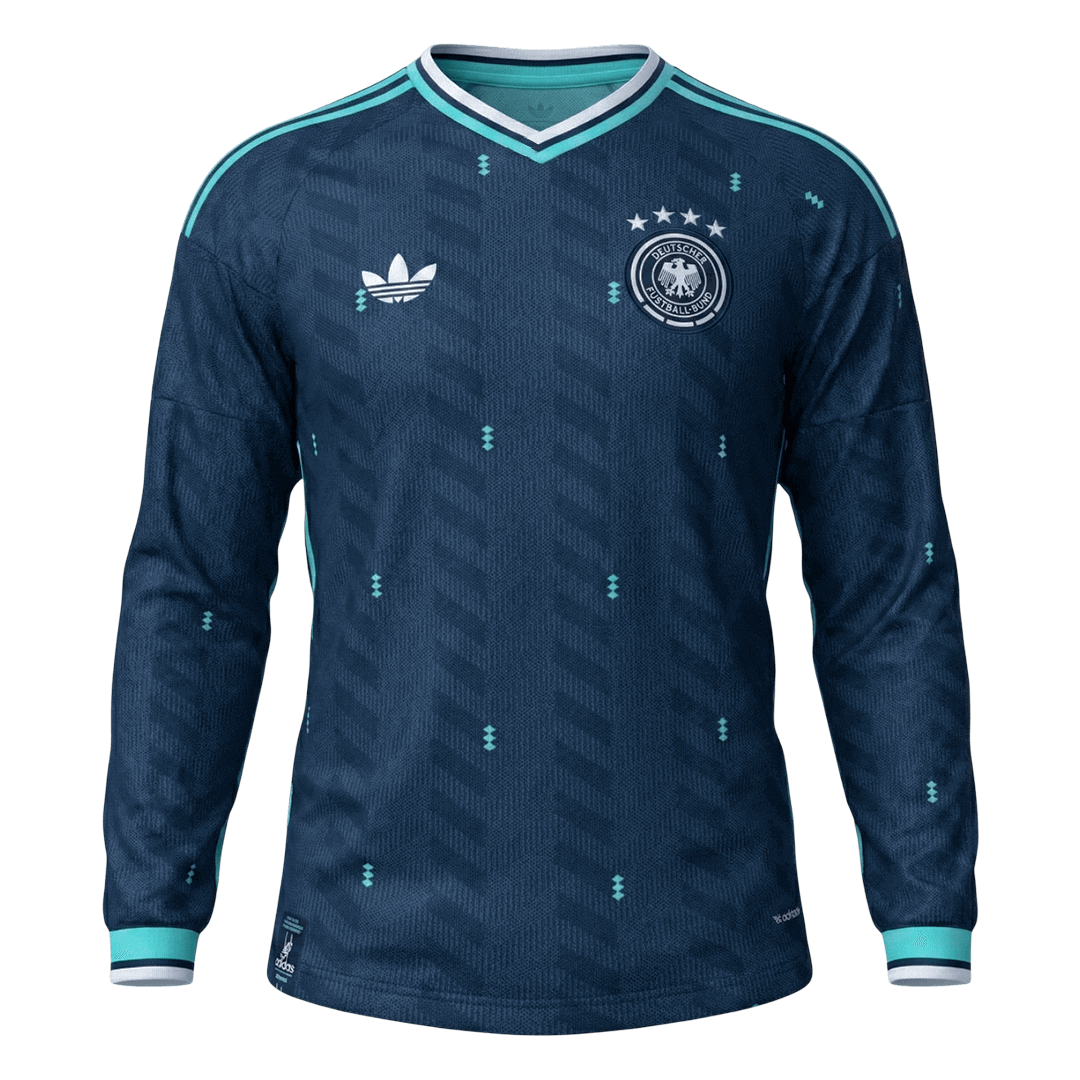 Men's Germany World Cup 2026 Away Long Sleeve Soccer Jersey product view 1