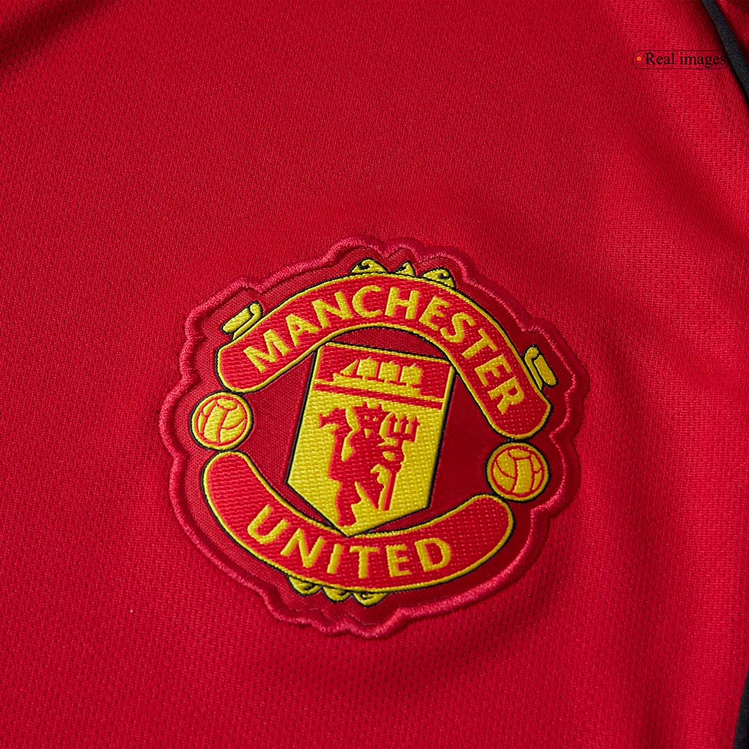 Men's Manchester United 2025/26 Home Long Sleeve Soccer Jersey product view 7