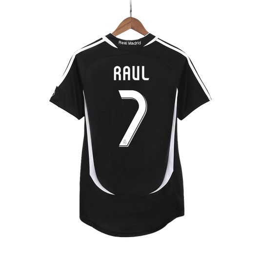 Retro RAUL #7 Men's Real Madrid 2006/07 Away Soccer Jersey product view 1