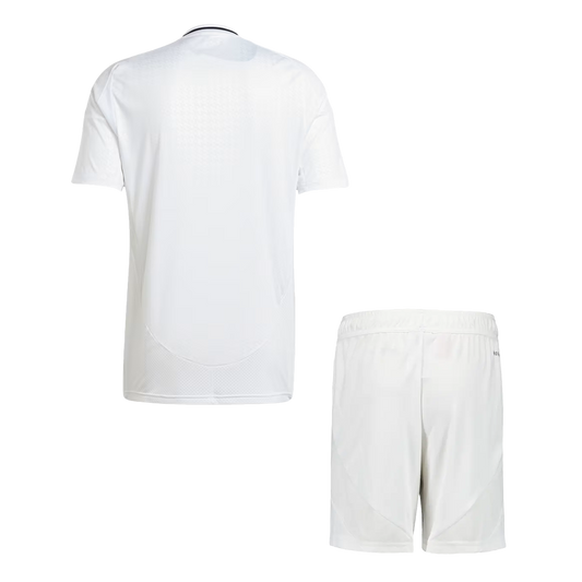 Men's Real Madrid Home Soccer Jersey Kit (Shirt+Shorts) 2024/25