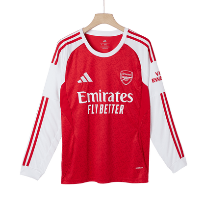 Men's Arsenal 2025/26 Home Long Sleeve Soccer Jersey product view 11
