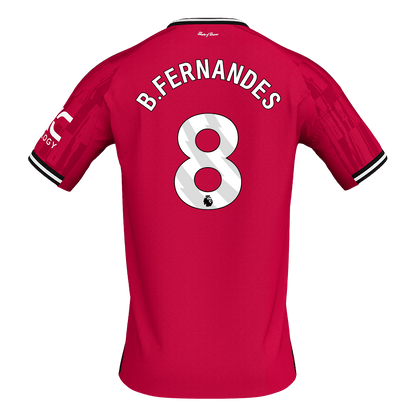 B.FERNANDES #8 Men's Manchester United 2025/26 Home Soccer Jersey Premium product view 9