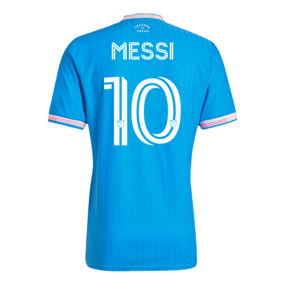 MESSI #10 Men's Inter Miami CF 2025 Player Version Third Away Soccer Jersey - Slim Fit