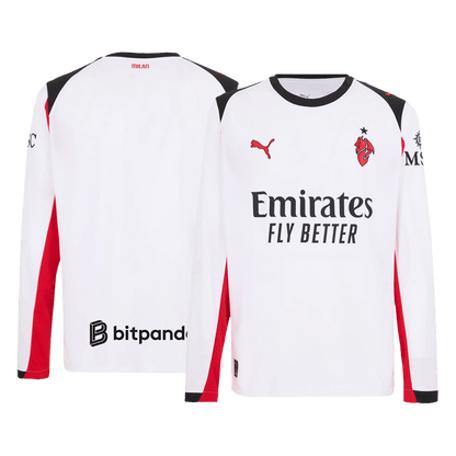 Men's AC Milan 2025/26 Away Long Sleeve Soccer Jersey product view 10