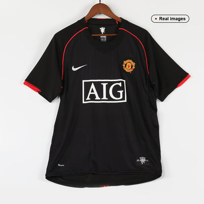 Retro Men's Manchester United 2007/08 Away Soccer Jersey product view 2