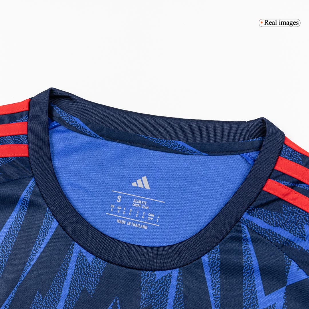 Men's Arsenal 2025/26 Away Long Sleeve Soccer Jersey product view 8