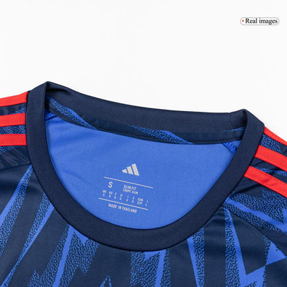 Men's Arsenal 2025/26 Away Long Sleeve Soccer Jersey product view 8